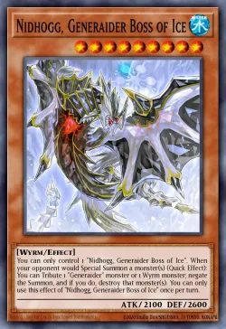 Nidhogg, Generaider Boss of Ice 「EN」
