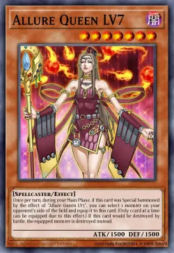 Allure Queen LV7 #EN008 · Yu-Gi-Oh!