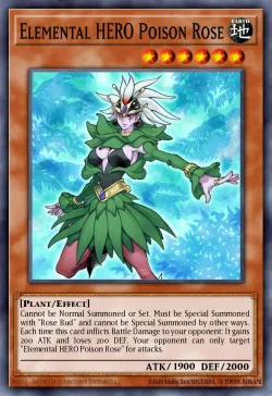Elemental HERO Poison Rose 「EN」