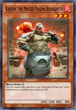 Kayenn, the Master Magma Blacksmith 「EN」