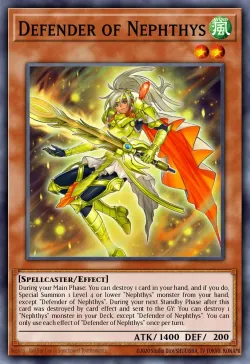 Defender of Nephthys #EN004 · Yu-Gi-Oh!