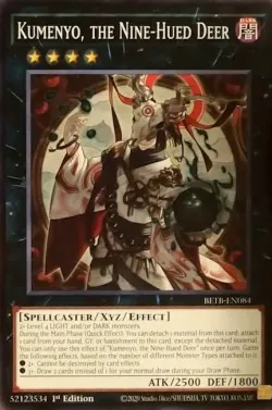 Kumenyo, the Nine-Hued Deer #EN084 · Yu-Gi-Oh!