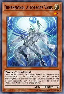 Dimensional Allotrope Varis #EN028 · Yu-Gi-Oh!