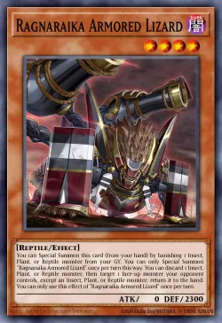 Ragnaraika Armored Lizard 「EN」
