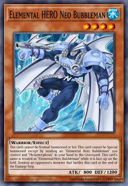 Elemental HERO Neo Bubbleman 「EN」