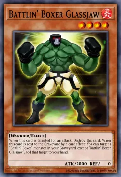 Battlin' Boxer Glassjaw #EN003 · Yu-Gi-Oh!