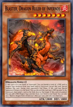 Blaster, Dragon Ruler of Infernos 「EN」