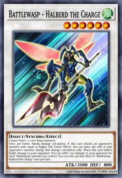 Battlewasp - Halberd the Charge #EN037 · Yu-Gi-Oh!