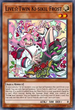 Live☆Twin Ki-sikil Frost #EN064 · Yu-Gi-Oh!