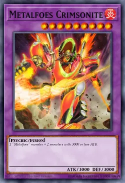 Metalfoes Crimsonite 「EN」