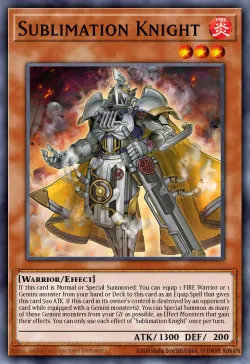 Sublimation Knight 「EN」