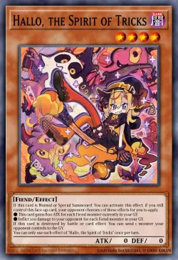 Hallo, the Spirit of Tricks #EN026 · Yu-Gi-Oh!