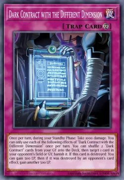Dark Contract with the Different Dimension 「EN」