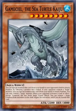 Gameciel, the Sea Turtle Kaiju 「EN」