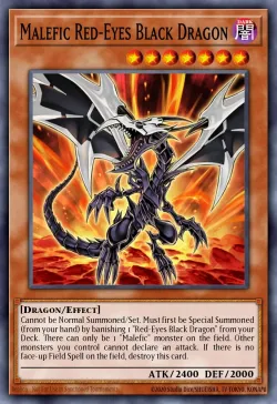 Malefic Red-Eyes Black Dragon 「EN」