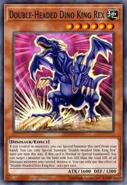 Double-Headed Dino King Rex 「EN」