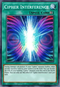 Cipher Interference #EN039 · Yu-Gi-Oh!
