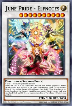 Elfnote June Pride #EN035 · Yu-Gi-Oh!