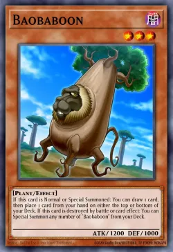 Baobaboon #EN009 · Yu-Gi-Oh!