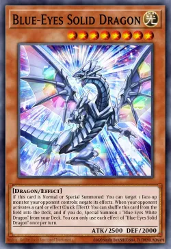 Blue-Eyes Solid Dragon 「EN」