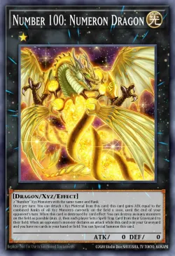 Number 100: Numeron Dragon 「EN」