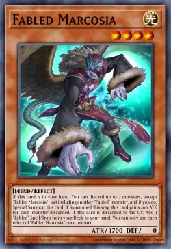Fabled Marcosia #EN009 · Yu-Gi-Oh!