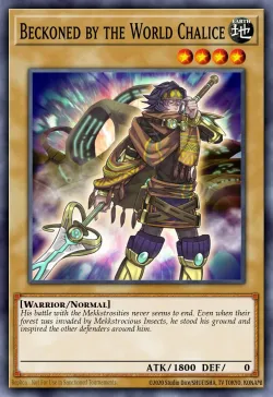 Beckoned by the World Chalice #EN046 · Yu-Gi-Oh!