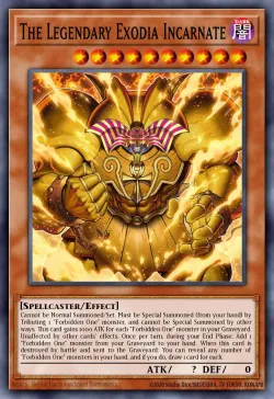 The Legendary Exodia Incarnate 「EN」
