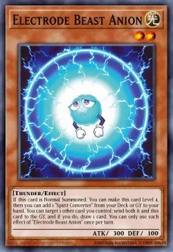 Electrode Beast Anion #EN033 · Yu-Gi-Oh!