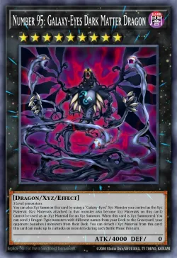Number 95: Galaxy-Eyes Dark Matter Dragon 「EN」