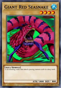 Giant Red Seasnake 「EN」