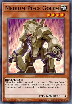 Medium Piece Golem 「EN」