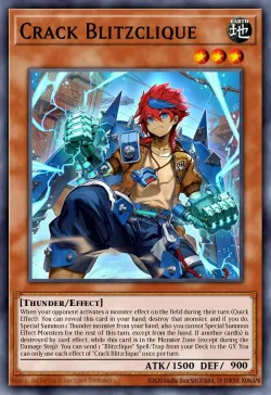Crackle Blitzclique #EN012 · Yu-Gi-Oh!