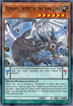 Zefraniu, Secret of the Yang Zing 「EN」