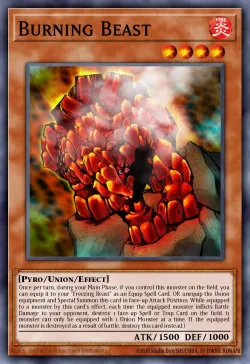 Burning Beast #EN071 · Yu-Gi-Oh!