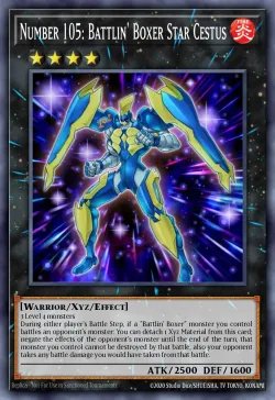 Number 105: Battlin' Boxer Star Cestus 「EN」