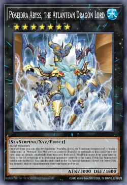 Poseidra Abyss, the Atlantean Dragon Lord 「EN」