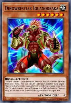 Dinowrestler Iguanodraka 「EN」