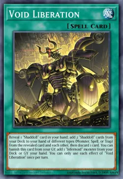 Void Unleashing #EN025 · Yu-Gi-Oh!