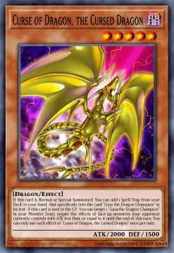 Curse of Dragon, the Cursed Dragon 「EN」