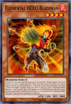 Elemental HERO Blazeman 「EN」