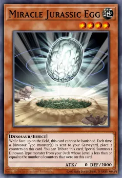 Miracle Jurassic Egg 「EN」