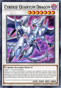 Cyberse Quantum Dragon #EN018 · Yu-Gi-Oh!