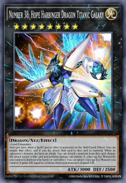 Number 38: Hope Harbinger Dragon Titanic Galaxy 「EN」