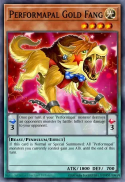 Performapal Gold Fang 「EN」