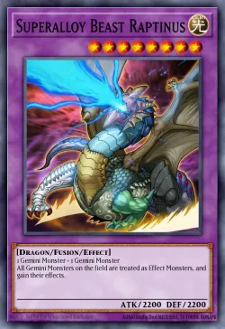Superalloy Beast Raptinus 「EN」