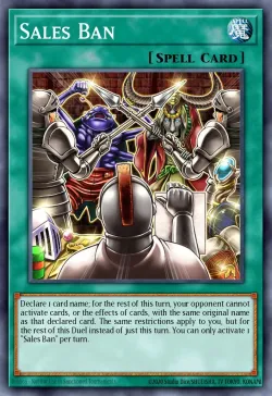 Sales Ban 「EN」