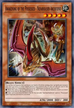Awakening of the Possessed - Nefariouser Archfiend 「EN」