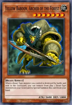 Yellow Baboon, Archer of the Forest 「EN」