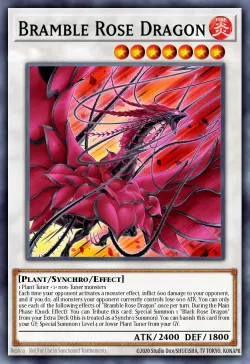 Bramble Rose Dragon #EN039 · Yu-Gi-Oh!